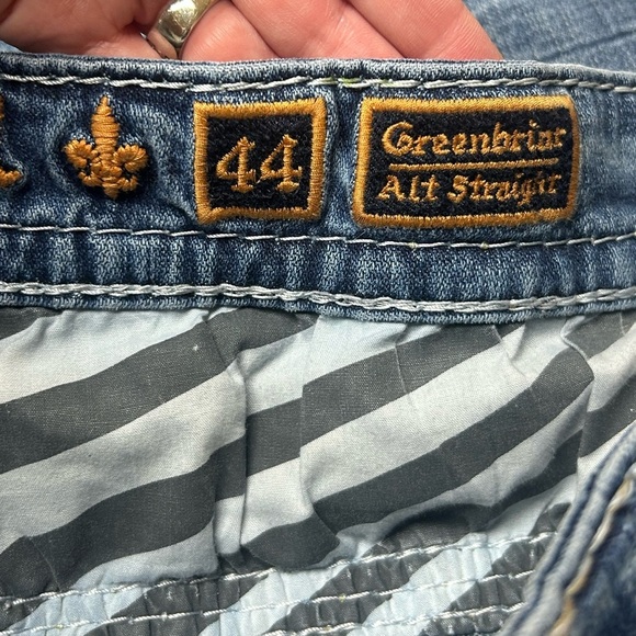 Rock Revival Jeans Men’s size 44x30 Alt Straight - Picture 10 of 11